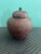 Early 20th Century Antique Chinese Handwoven Bamboo Lidded Jar With Floral Decoration, Early 20th Century For Sale - Image 5 of 9