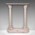 This is a charming antique Corinthian console table. An English, hallway or portico stand with a classic architectural...