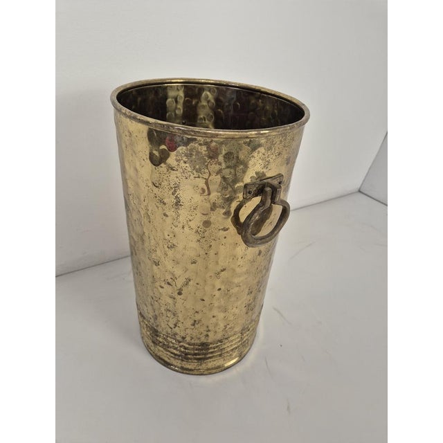 Brass Umbrella Stand, 1950s For Sale - Image 10 of 10