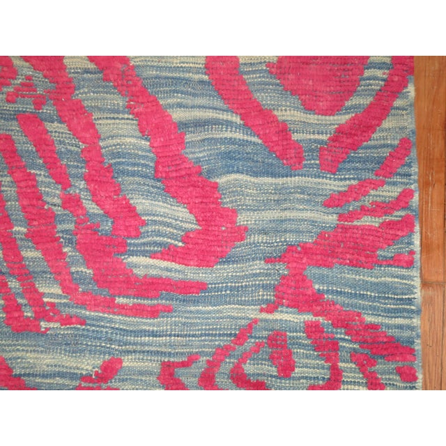 Textile Vintage Turkish Raised Pile Rug - 8'6" x 10' For Sale - Image 7 of 7