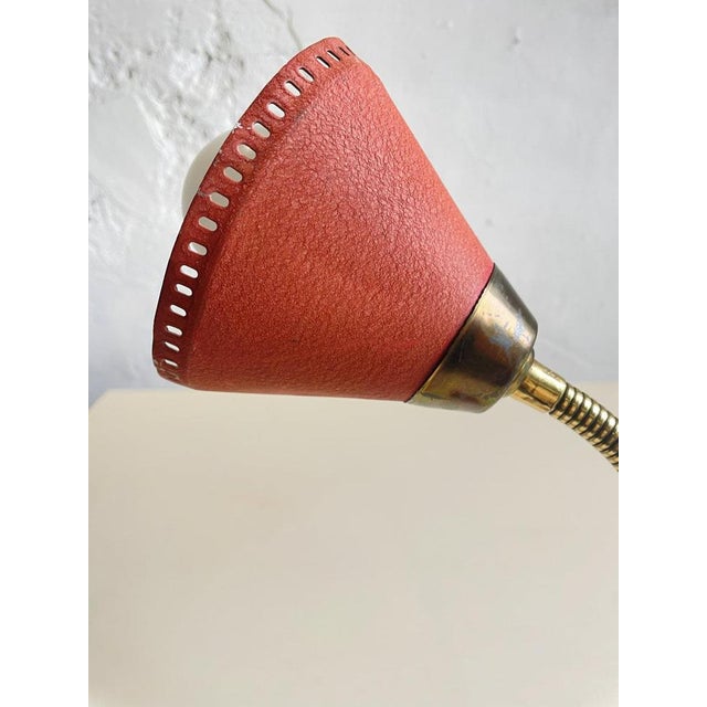 Metal Mid-Century Swedish Model 506 Desk Lamp from Ewa Varnamo, 1950s-1960s For Sale - Image 7 of 10