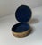 Antique Victorian Circular Trinket in Gilt Bronze & Embroidery, 1890s For Sale - Image 4 of 8