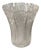 Mid-Century Cut Crystal Trumpet Vase in the style of Baccarat, 1940s For Sale