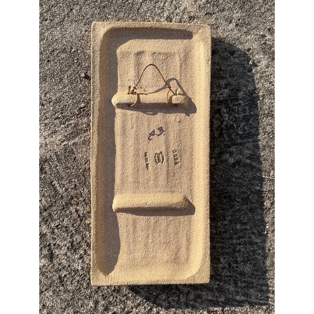 Ceramic Ceramic Wall Tile Relief with Female Motif by Joseph Simon for Søholm, Denmark, 1970s For Sale - Image 7 of 18