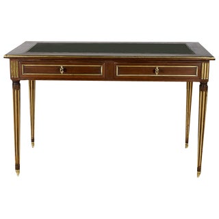 Louis XVI Flat Desk, 1890s For Sale