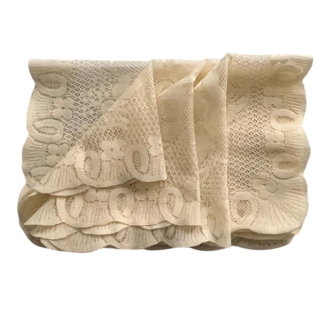 This is a set of 4 vintage lace placemats that can also function not just for the dining table but for decoration as well....