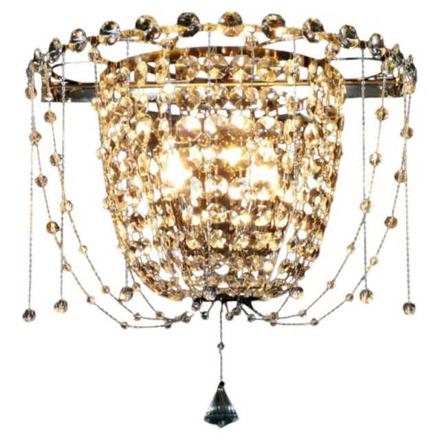 Collection Regina Di Cristallo Wall Lamp by Jago For Sale - Image 10 of 10