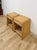Pair of Vintage Wicker Arched Nightstands Coastal Regency Bedside Tables For Sale - Image 4 of 12