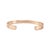 Early 21st Century Cartier Love Classic Model 18k Rose Gold Open Screw Cuff Bangle Bracelet For Sale - Image 5 of 6