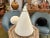 Italian Modern Glass Lamp Designed By Giusto Toso. Offered is a postmodern conical shaped lamp designed by Giusto Toso For...