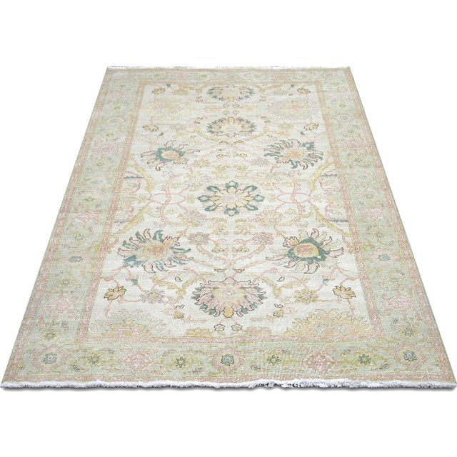 1960s 1960s Egyptian Tabriz Rug For Sale - Image 5 of 6