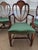 1990s 1990s Baker Inlaid Mahogany Norfolk Hepplewhite Dining Room Chairs For Sale - Image 5 of 17