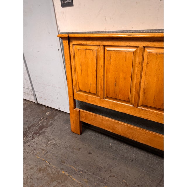 Queen Size Bausman & Company Country English Headboard For Sale - Image 10 of 12