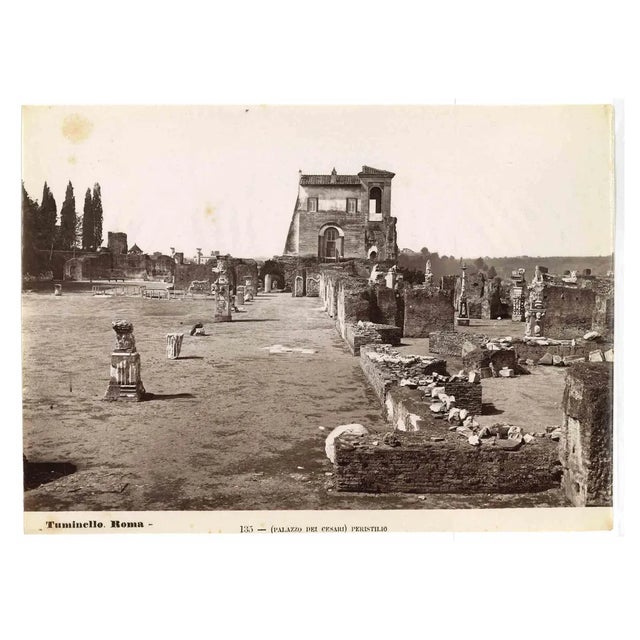 Ludovico Tuminello, Palazzo dei Cesari, Vintage Photograph, Early 20th Century For Sale