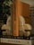 Gemstone Vintage Hand Carved Striped Onyx Marble Split Fleur De Lis Bookends For Sale - Image 7 of 8