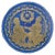 Venetian Blue Glass Romanesque Revival Medallion, Late 19th Century For Sale - Image 11 of 11