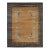 Rug & Kilim’s Chinese Art Deco Inspired Rug, Brown With Greek Key Border For Sale