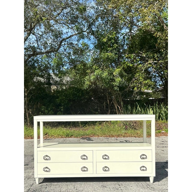 Early 21st Century Vintage Regency Alexa Hampton for Hickory Chair Credenza For Sale - Image 5 of 11