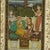 DETAILS An antique Indian illuminated manuscript with a romantic scene with the Mughal Emperor and Empress with two female...