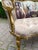 1970s French Louis XVI Tan Velvet Gilt Beech Settee For Sale - Image 15 of 17