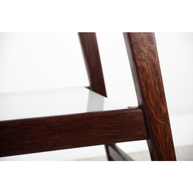 Mid-Century Modern Oak Flower Stand from ÚLUV/Krásná Jizba, 1950s For Sale - Image 9 of 18