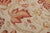 Rug & Kilim’s Tudor Style Rug in Beige, Red & White Floral Pattern For Sale In New York - Image 6 of 8