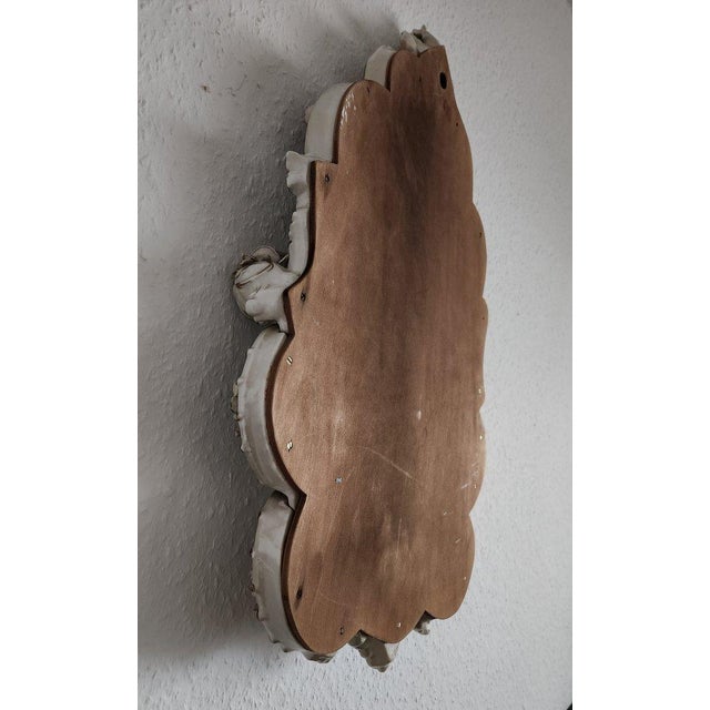 Vintage Baroque Wall Mirror from the Rudolf Kämmer Porcelain Manufactory, 1950s For Sale - Image 16 of 18