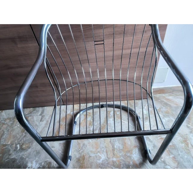 Vintage Italian Sabrina Chairs by Gastone Rinaldi for Rima, 1970s, Set of 4 For Sale - Image 17 of 18