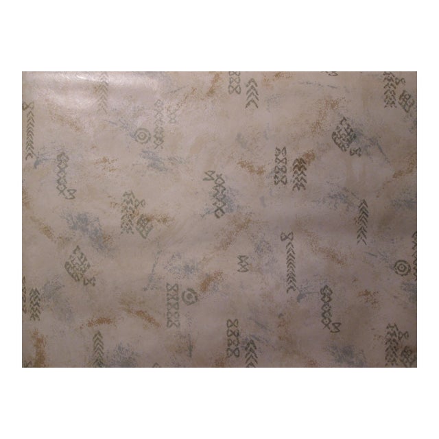 Vintage 90s Etruscan Wallpaper For Sale