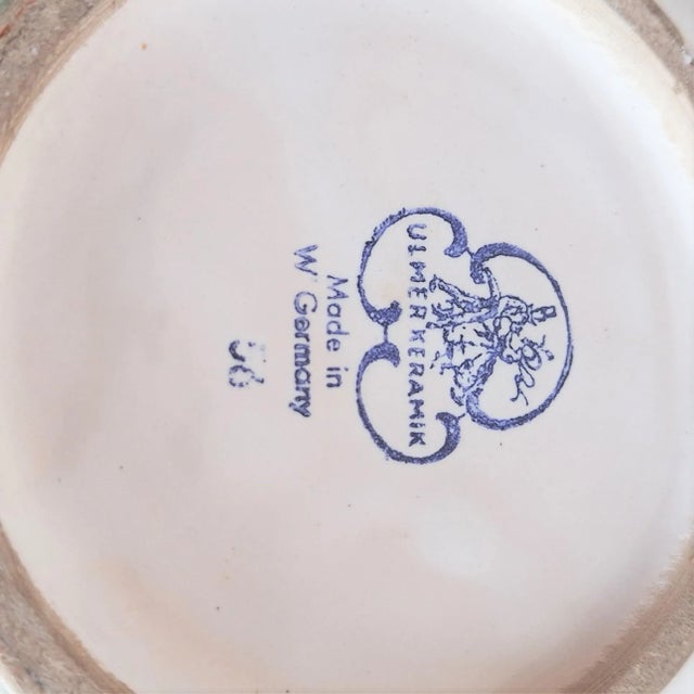 Vintage Vase from Ulm Ceramics, 1950s, in Flawless conditions. Designed 1950 to 1959 This piece has an attribution mark, I...