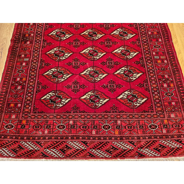 Late 20th Century Turkmen Rug For Sale - Image 11 of 18