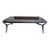 Ceccotti Collezioni “Sevenmiles” Dining Table by Roberto Lazzeroni, American Walnut With Bronzed Glass Top For Sale