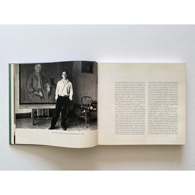 Willem De Kooning Vintage 1973 First Edition Abstract Expressionist Lithograph Print Extra Large Landmark Volume Mid Century Modern Hardcover Art Book For Sale In Kansas City - Image 6 of 18