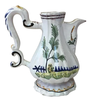19th Century Italian Faience Pitcher