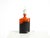 Ceramic Table Lamp in Red and Black by Kaiser Leuchten, 1960s For Sale - Image 11 of 17