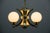 Art Deco Brass and Glass Chandelier from Gocar, 1910s For Sale - Image 3 of 11