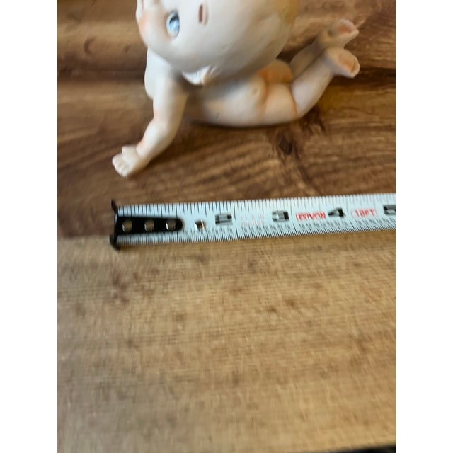 Vintage Ceramic Kewpie Nursery Room Baby Figurine For Sale - Image 4 of 6