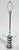 Chrome 1960s Stacked Chrome Ball Floor Lamp in the Style of George Kovacs For Sale - Image 8 of 8