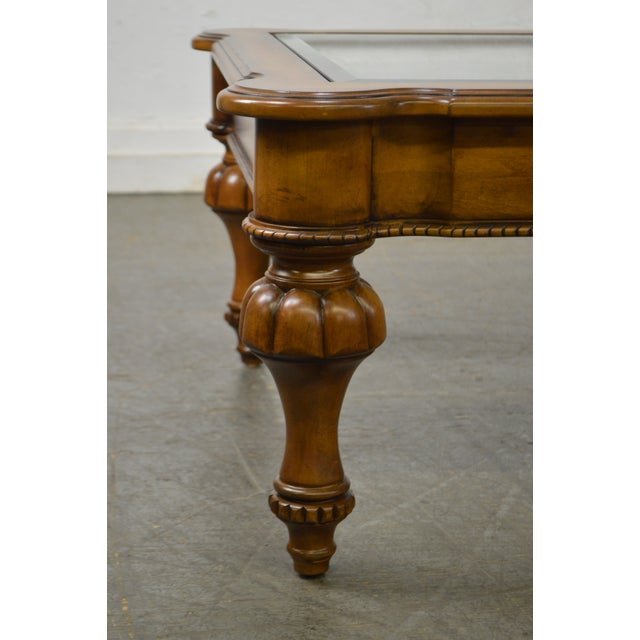 Ethan Allen Devereaux Tuscan Style Coffee Table (B) Chairish