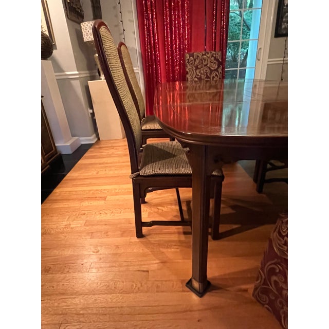 Vintage Henredon 88l #10 Extendable Dining Table For Sale In Baltimore - Image 6 of 12
