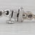 Metal 0.80ctw Diamond Tennis Bracelet 10k White Gold 6.75" 3mm For Sale - Image 7 of 8