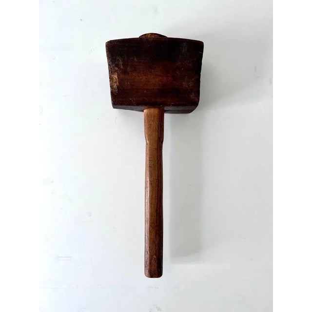 Unique in shape with a square head, a hand carved and crafted mallet works wonderfully well for those house hold chores,...