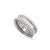 Gender: Ladies Metal Type: 14K White Gold Ring Size: 7 Width: 7.00 mm Weight: 7.25 grams Ladies 14K white gold, diamond...