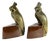 Art Deco Parrot Bookends: Jennings Brothers JB 287, Gold Gilt For Sale