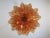 Glass Italian Murano Six-Tier Amber Felci Glass Chandelier – 36 Glasses For Sale - Image 7 of 8