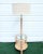 Tan Vintage Mid Century Modern Tall Pencil Reed Floor Table Lamp Combination For Sale - Image 8 of 8