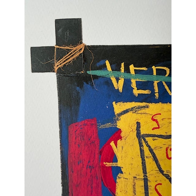 Jean Michel Basquiat (1960-1988), the Italian Version of Popey Has No Pork in His Diet, 1982, Copyright Estate of Jean Michel Basquiat Reproduction For Sale - Image 10 of 13