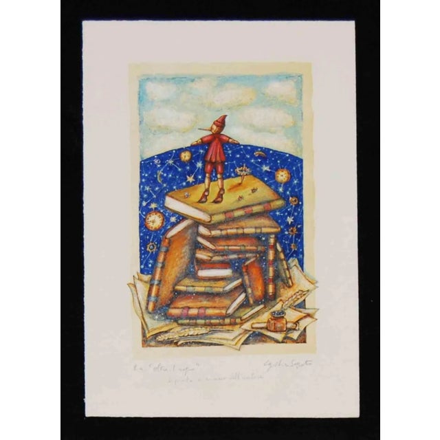 Cynthia Segato, Oltre il Sogno, Lithograph, 2000s For Sale