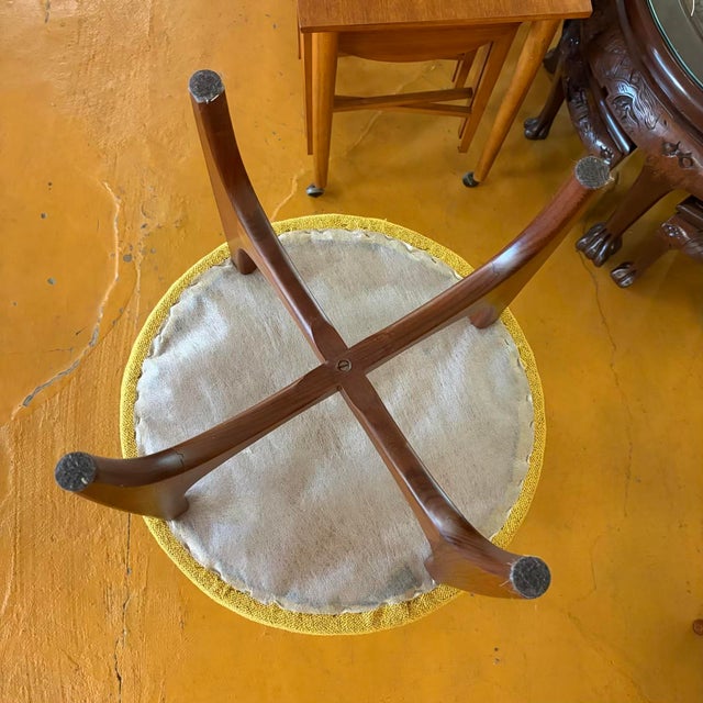 Wood G-Plan Astro Vintage Stool / Ottoman For Sale - Image 7 of 7