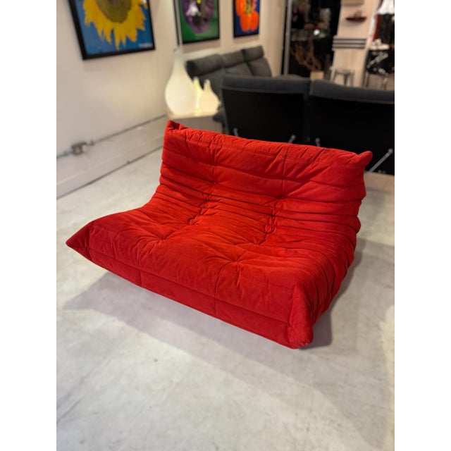 Ligne Roset Togo Sofa Set by Michel Ducaroy for Ligne Roset, Set of 3 For Sale - Image 4 of 18